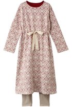 【キッドブルー/KID BLUE / GOODS】の24キルトフラワーJQナイティ(スパッツつき) 人気、トレンドファッション・服の通販 founy(ファニー) キルト Quilt, Quilted Fabric ジャカード/ジャガード Jacquard, Woven Pattern スリーブ Sleeve, Long Sleeve / Short Sleeve パジャマ Pajamas, Sleepwear フラワー Flower, Floral リボン Ribbon, Bow ロング Long, Long-Length 人気 Popular, Best Seller A/W・秋冬 Autumn/Winter thumbnail アイボリー|ID: prp329100004214901 ipo3291000000035053544