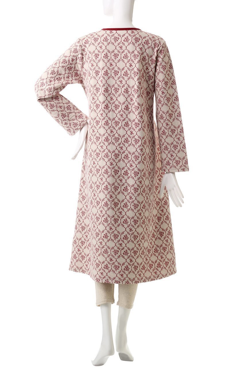 【キッドブルー/KID BLUE / GOODS】の24キルトフラワーJQナイティ(スパッツつき) 人気、トレンドファッション・服の通販 founy(ファニー) キルト Quilt, Quilted Fabric ジャカード/ジャガード Jacquard, Woven Pattern スリーブ Sleeve, Long Sleeve / Short Sleeve パジャマ Pajamas, Sleepwear フラワー Flower, Floral リボン Ribbon, Bow ロング Long, Long-Length 人気 Popular, Best Seller A/W・秋冬 Autumn/Winter other-4|ID: prp329100004214901 ipo3291000000035053548