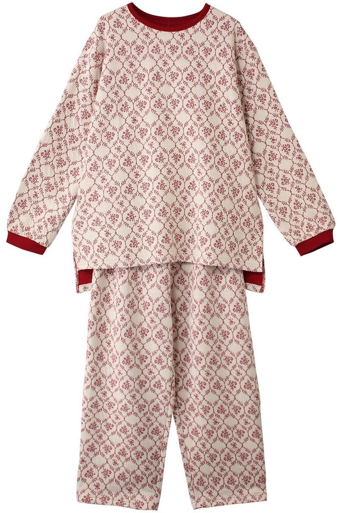 【キッドブルー/KID BLUE】の24キルトフラワーJQパジャマ インテリア・キッズ・メンズ・レディースファッション・服の通販 founy(ファニー) https://founy.com/ ファッション Fashion レディースファッション Fashion for Women トップス・カットソー Cut & Sew Tops ウォーム Warm Fabric キルト Quilt, Quilted Fabric ジャカード／ジャガード Jacquard, Woven Pattern パジャマ Pajamas, Sleepwear フラワー Flower, Floral リラックス Relax, Relaxed Fit 人気 Popular, Best Seller 再入荷 Restock / Back in Stock A/W・秋冬 Autumn/Winter |ID: prp329100004214902 ipo3291000000035698984