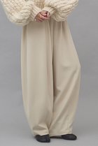 【カレンソロジー/Curensology】のダブルクロスドロストパンツ アイボリー|ID: prp329100004214904 ipo3291000000033541325