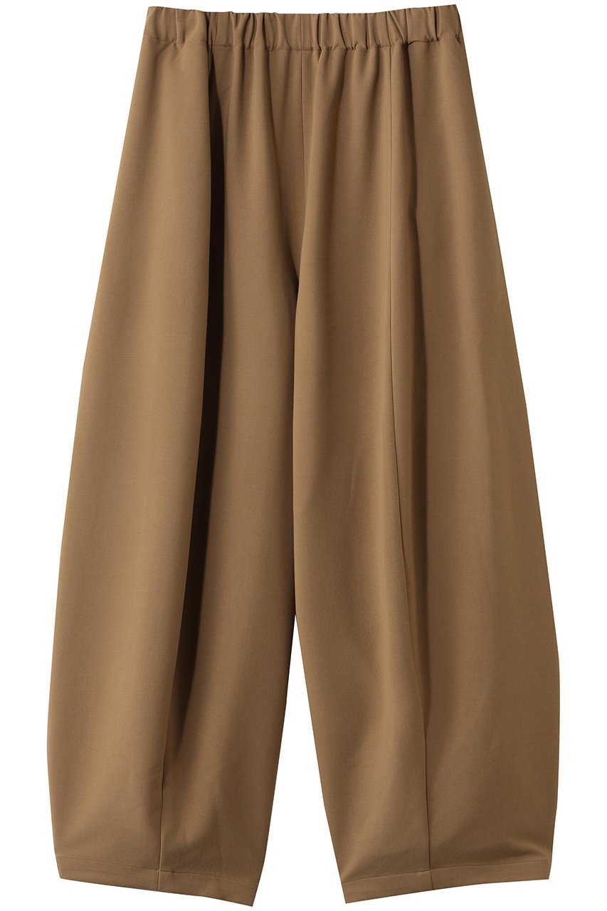 【カレンソロジー/Curensology】のダブルクロスドロストパンツ インテリア・キッズ・メンズ・レディースファッション・服の通販 founy(ファニー) 　ファッション　Fashion　レディースファッション　Fashion for Women　パンツ　Pants & Trousers　ストレッチ　Stretch, Stretchy Fabric　ドローコード　Drawcord, Drawstring Cord　フィット　Fit, Slim Fit　ポケット　Pocket, Pocket Detail　日本製　Made In Japan　キャメル|ID: prp329100004214904 ipo3291000000034836170