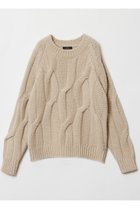 【アルアバイル/allureville】のランダムケーブルプルオーバー 人気、トレンドファッション・服の通販 founy(ファニー) ファッション Fashion レディースファッション WOMEN トップス・カットソー Tops/Tshirt ニット Knit Tops プルオーバー Pullover イタリア Italy NEW・新作・新着・新入荷 New Arrivals thumbnail ベージュ|ID: prp329100004214907 ipo3291000000029230723