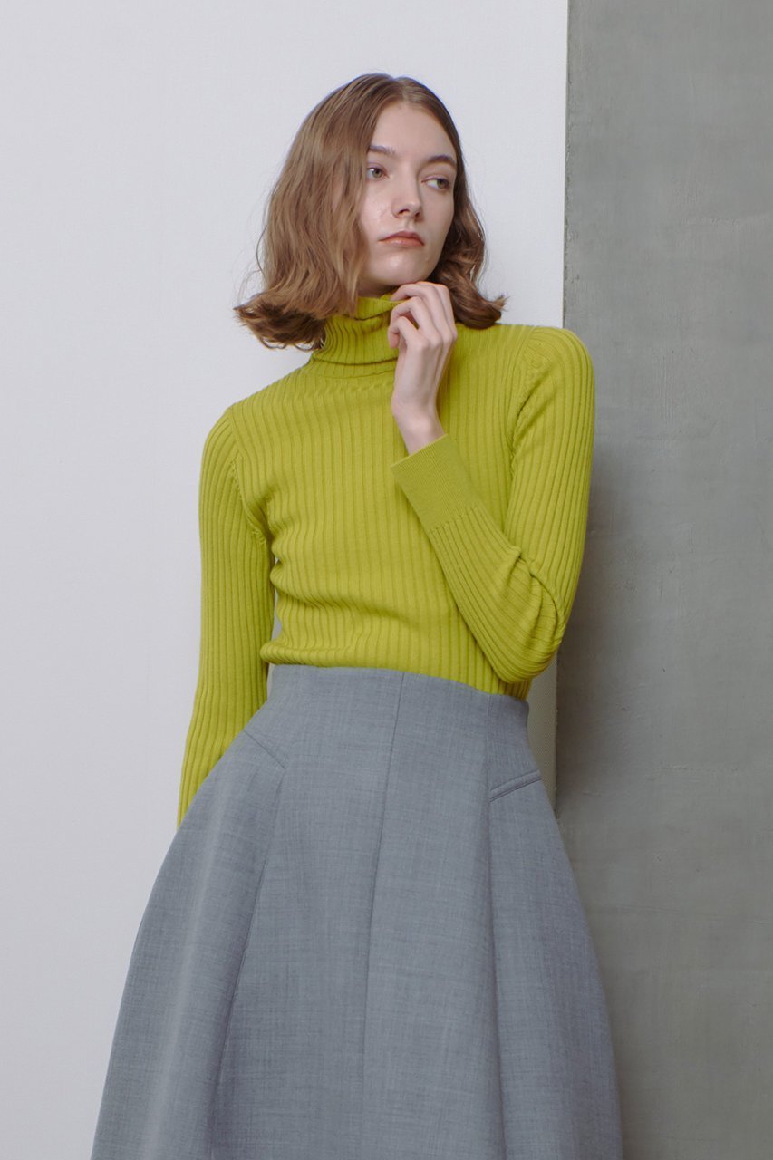 【アルアバイル/allureville】の2WAYネックリブタートル 人気、トレンドファッション・服の通販 founy(ファニー) 　ファッション　Fashion　レディースファッション　Fashion for Women　トップス・カットソー　Cut & Sew Tops　ニット　Knit Tops & Sweaters　カジュアルプルオーバー・ニットトップス　Pullovers & Knit Tops / Casual Pullovers　シンプル　Simple, Minimal　ミドル　Middle Length, Mid Height　メタル　Metal, Metal Parts　リブニット　Rib Knit, Ribbed Knit　other-4|ID: prp329100004214911 ipo3291000000033705568