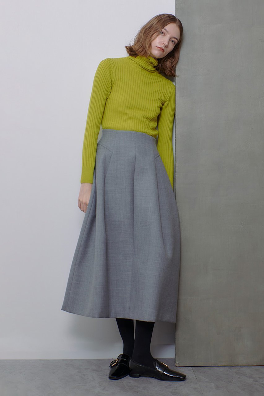 【アルアバイル/allureville】の2WAYネックリブタートル 人気、トレンドファッション・服の通販 founy(ファニー) 　ファッション　Fashion　レディースファッション　Fashion for Women　トップス・カットソー　Cut & Sew Tops　ニット　Knit Tops & Sweaters　カジュアルプルオーバー・ニットトップス　Pullovers & Knit Tops / Casual Pullovers　シンプル　Simple, Minimal　ミドル　Middle Length, Mid Height　メタル　Metal, Metal Parts　リブニット　Rib Knit, Ribbed Knit　other-7|ID: prp329100004214911 ipo3291000000033705571