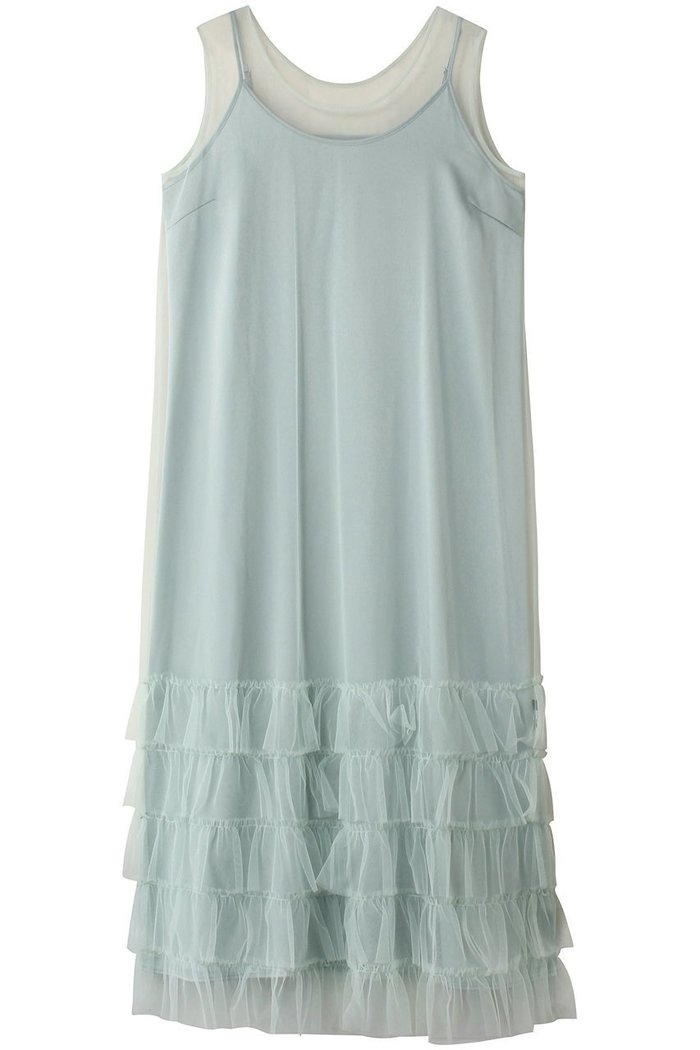 【アルアバイル/allureville】のチュールフリルティアードワンピース インテリア・キッズ・メンズ・レディースファッション・服の通販 founy(ファニー) https://founy.com/ ファッション Fashion レディースファッション Fashion for Women ワンピース Dresses チュニック Tunic Tops & Dresses シアー Sheer, See-Through チュニック Tunic, Long Top チュール Tulip, Tulip Motif トレンド Trend, Trending Now ドレス Dress, One-Piece ノースリーブ Sleeveless, No-Sleeve フリル Frill, Ruffle ペチコート Petticoat, Underskirt ロング Long, Long-Length 再入荷 Restock / Back in Stock |ID: prp329100004214913 ipo3291000000036107493