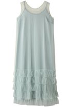 【アルアバイル/allureville】のチュールフリルティアードワンピース ミントグリーン|ID: prp329100004214913 ipo3291000000036107494