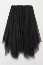 【アルアバイル/allureville】のイレヘムチュールスカート 人気、トレンドファッション・服の通販 founy(ファニー) ファッション Fashion レディースファッション Fashion for Women スカート Skirts イレギュラー Irregular Design サテン Satin, Glossy Fabric シアー Sheer, See-Through チュール Tulip, Tulip Motif ランダム Random, Irregular エレガント 上品 Elegant thumbnail ブラック|ID: prp329100004214916 ipo3291000000032823560