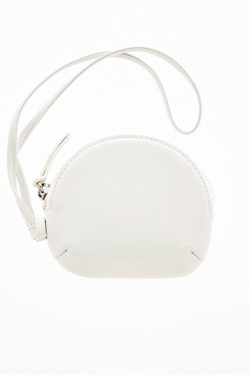 【マルティニーク/martinique】の【NOTHING WRITTEN】MINI COIN PURSE 02 インテリア・キッズ・メンズ・レディースファッション・服の通販 founy(ファニー) 　ファッション　Fashion　レディースファッション　Fashion for Women　ミニ財布・二つ折り財布　Wallets & Card Cases　シンプル　Simple, Minimal　チャーム　Charm, Pendant　ラップ　Wrap, Wrap Design　ループ　Loop, Loop Knit　再入荷　Restock / Back in Stock　財布　Wallet, Purse　ホワイト|ID: prp329100004214944 ipo3291000000032704636