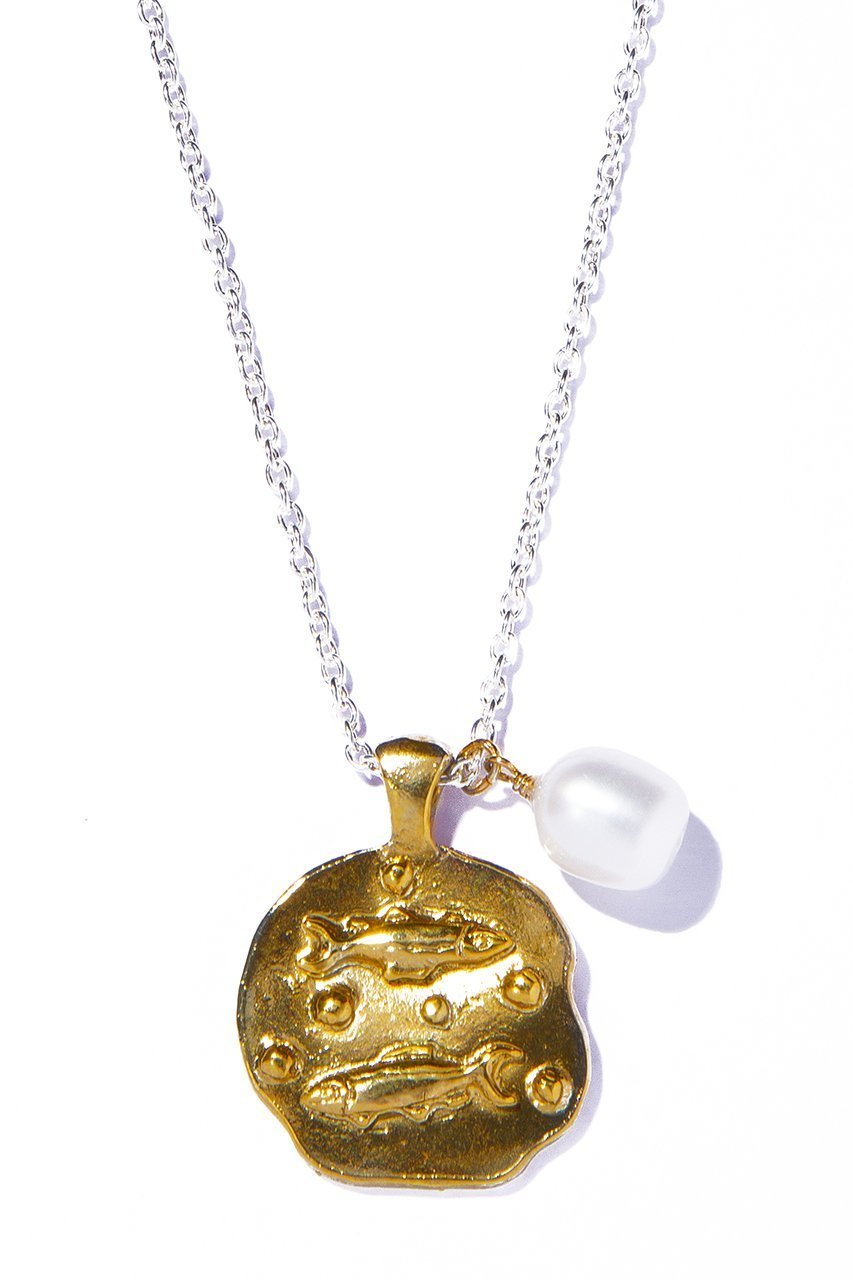 【イリスフォーセブン/IRIS 47】のpisces ネックレス(うお座) 人気、トレンドファッション・服の通販 founy(ファニー) 　ファッション　Fashion　レディースファッション　Fashion for Women　ジュエリー　Jewelry　ネックレス　Necklaces & Pendants　アンティーク　Antique-Inspired　コイン　Coin, Coin Design　ネックレス　Necklace, Pendant Necklace　パール　Pearl, Pearl Accent　リブニット　Rib Knit, Ribbed Knit　 other-1|ID: prp329100004215981 ipo3291000000035758519