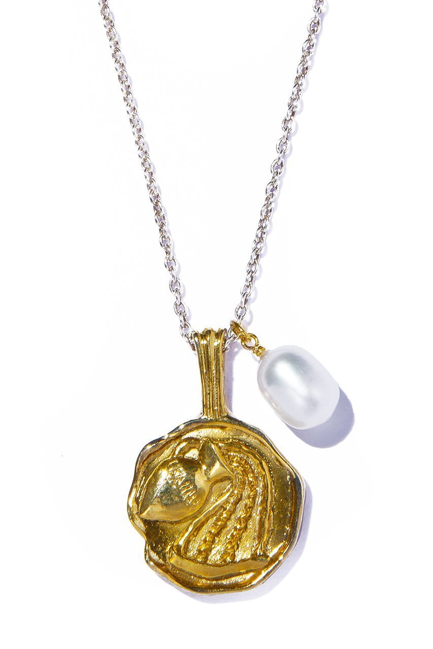 【イリスフォーセブン/IRIS 47】のaquarius ネックレス(みずがめ座) インテリア・キッズ・メンズ・レディースファッション・服の通販 founy(ファニー) 　ファッション　Fashion　レディースファッション　Fashion for Women　ジュエリー　Jewelry　ネックレス　Necklaces & Pendants　アンティーク　Antique-Inspired　コイン　Coin, Coin Design　ネックレス　Necklace, Pendant Necklace　パール　Pearl, Pearl Accent　リブニット　Rib Knit, Ribbed Knit　みずがめ座|ID: prp329100004215982 ipo3291000000035758526