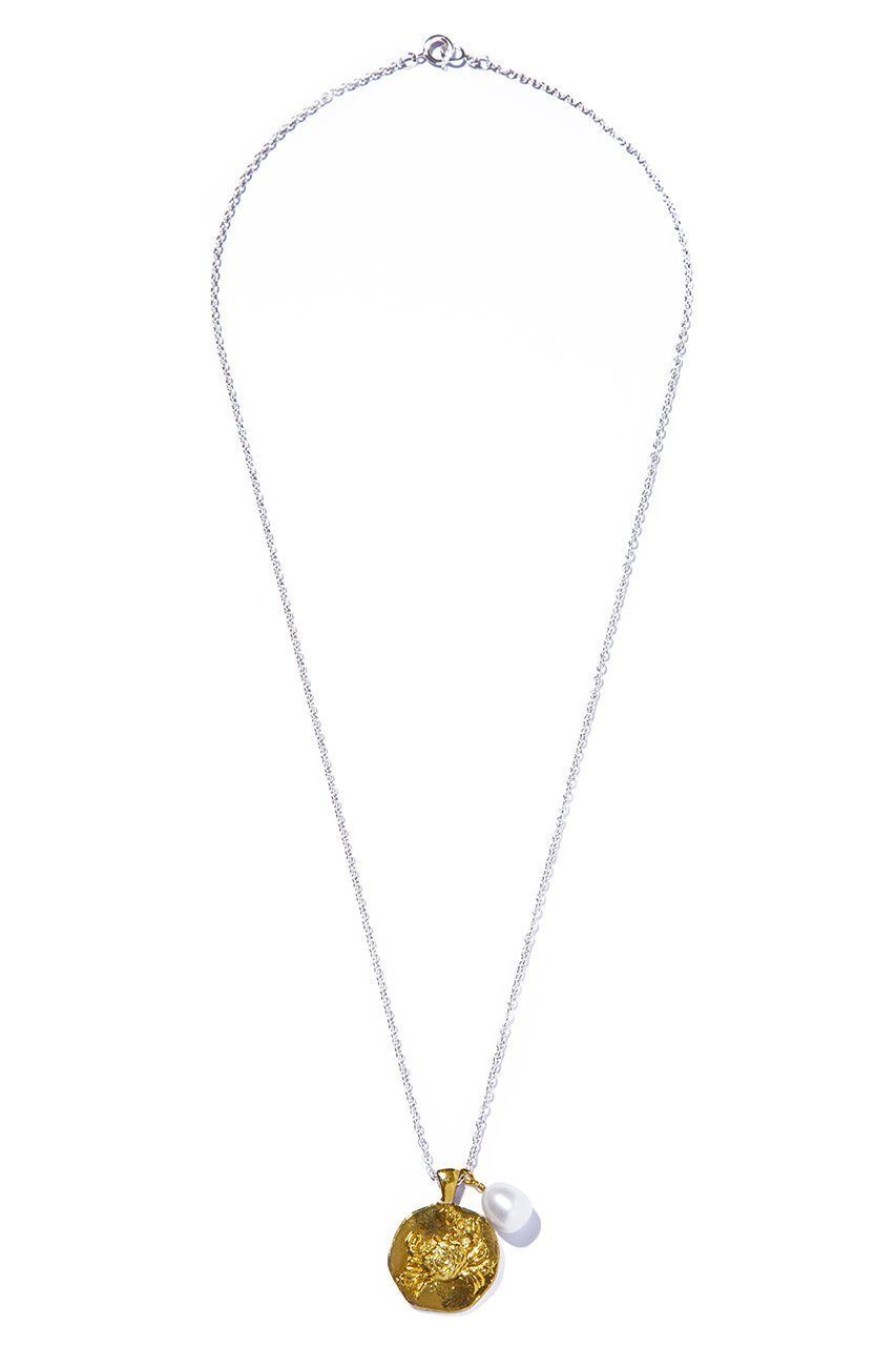 【イリスフォーセブン/IRIS 47】のcancer ネックレス(かに座) 人気、トレンドファッション・服の通販 founy(ファニー) 　ファッション　Fashion　レディースファッション　Fashion for Women　ジュエリー　Jewelry　ネックレス　Necklaces & Pendants　アンティーク　Antique-Inspired　コイン　Coin, Coin Design　ネックレス　Necklace, Pendant Necklace　パール　Pearl, Pearl Accent　モチーフ　Motif, Design Theme　リブニット　Rib Knit, Ribbed Knit　other-3|ID: prp329100004215987 ipo3291000000035758545