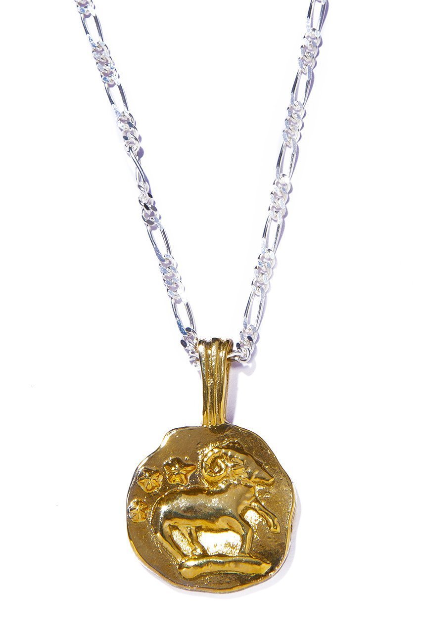 【イリスフォーセブン/IRIS 47】のaries ネックレス(おひつじ座) インテリア・キッズ・メンズ・レディースファッション・服の通販 founy(ファニー) 　ファッション　Fashion　レディースファッション　Fashion for Women　ジュエリー　Jewelry　ネックレス　Necklaces & Pendants　おすすめ　Recommended / Our Picks　アンティーク　Antique-Inspired　コイン　Coin, Coin Design　デニム　Denim, Jeans Material　ネックレス　Necklace, Pendant Necklace　おひつじ座|ID: prp329100004215989 ipo3291000000035612152