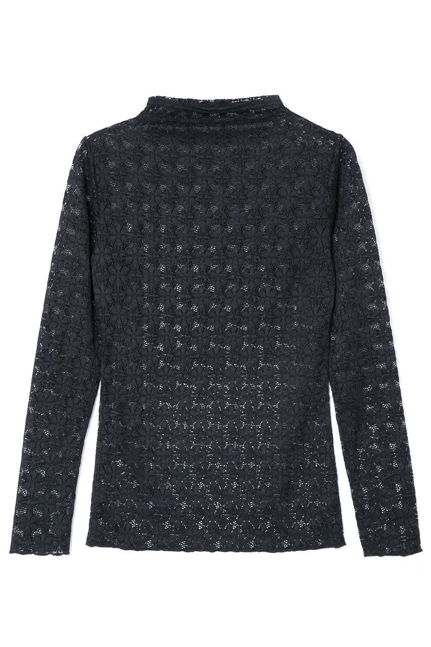 【イリスフォーセブン/IRIS 47】のdahlia race トップ インテリア・キッズ・メンズ・レディースファッション・服の通販 founy(ファニー) 　ファッション　Fashion　レディースファッション　Fashion for Women　トップス・カットソー　Cut & Sew Tops　シャツ・ブラウス・オフィスカジュアル　Elegant Blouses & Button-Ups　ロングTシャツ・Tシャツ　Longline T-Shirts & Tees　カットソー・ベーシックTシャツ　Cut-and-Sewn Tops / Stretch Tees & Basics　インナー　Innerwear　ジャケット　Jacket, Outerwear　スリーブ　Sleeve, Long Sleeve / Short Sleeve　タイトスカート　Pencil Skirt, Tight Skirt　フィット　Fit, Slim Fit　リュクス　Luxury, Elegant, High-End, Chic　レース　Lace, Lace Fabric　ロング　Long, Long-Length　ブラック|ID: prp329100004216005 ipo3291000000035420902