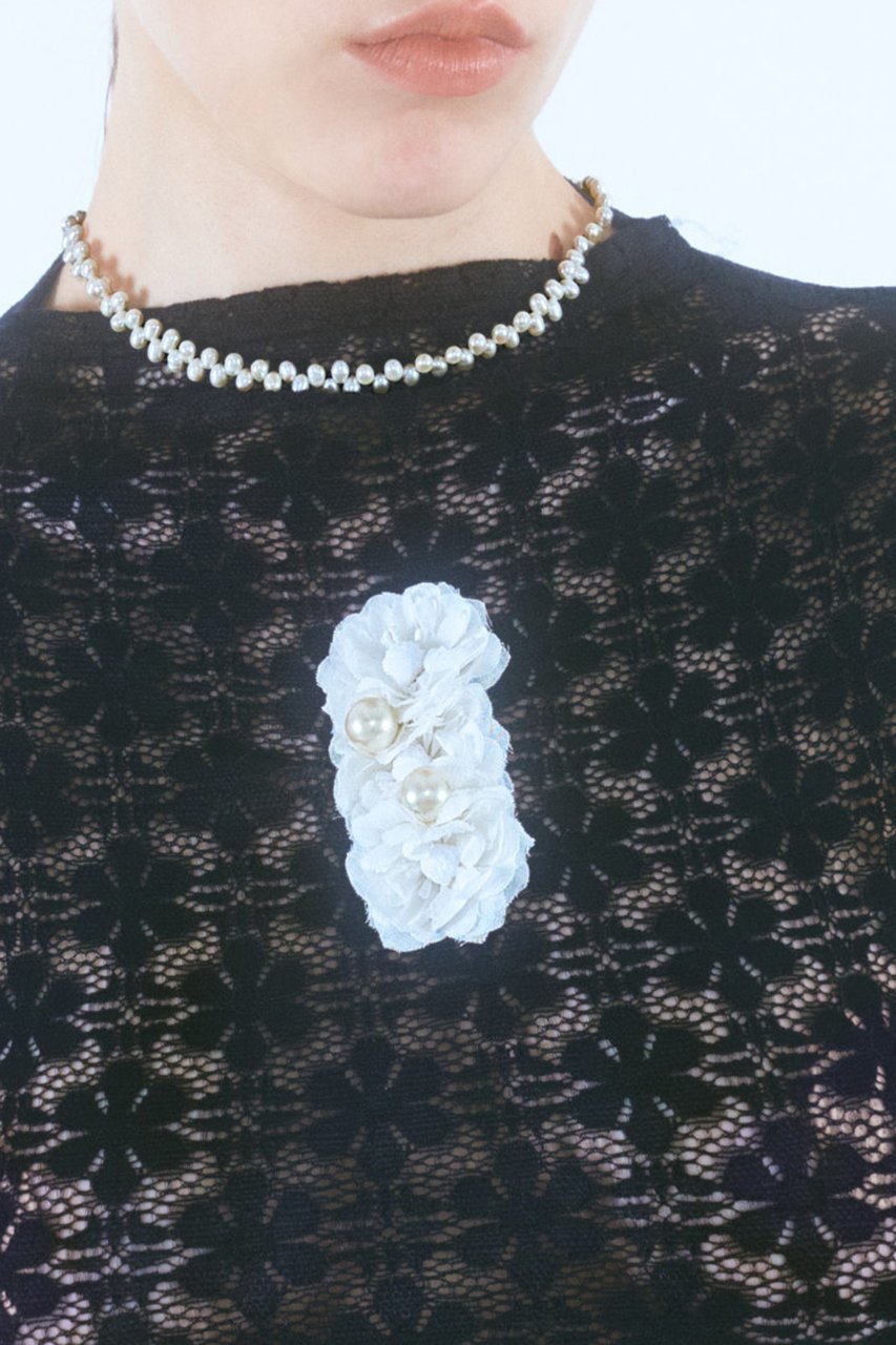 【イリスフォーセブン/IRIS 47】のrose bouquet コサージュ 人気、トレンドファッション・服の通販 founy(ファニー) 　ファッション　Fashion　レディースファッション　Fashion for Women　シュシュ&ヘアアクセ/ヘアアレンジ　Scrunchies & Hair Accessories　なめらか　Smooth, Silky Texture　アクセサリー　Fashion Accessories　ドレス　Dress, One-Piece　パール　Pearl, Pearl Accent　モノトーン　Monotone, Black and White　other-2|ID: prp329100004216007 ipo3291000000032803254