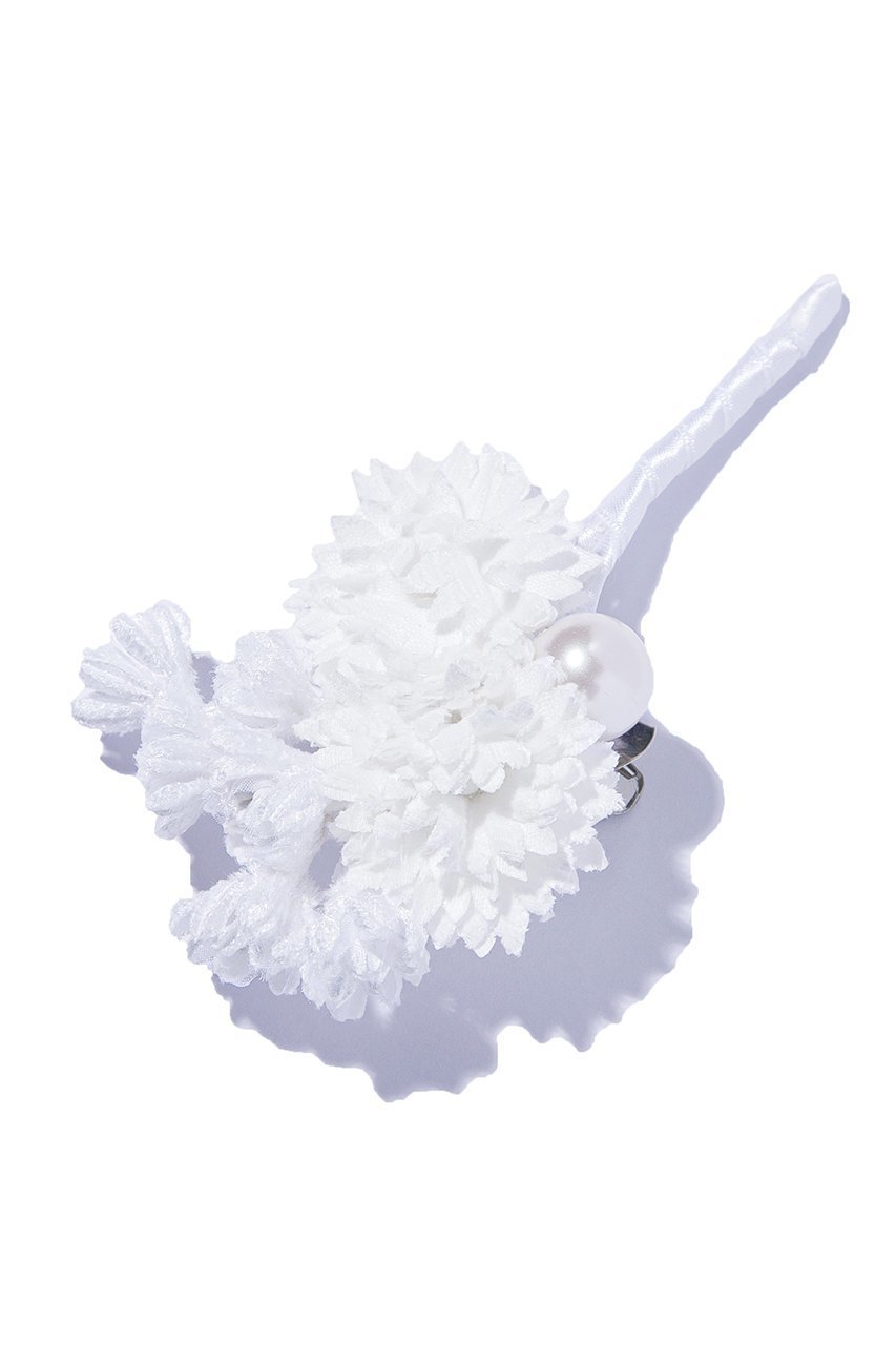 【イリスフォーセブン/IRIS 47】のblooming コサージュ 人気、トレンドファッション・服の通販 founy(ファニー) 　ファッション　Fashion　レディースファッション　Fashion for Women　シュシュ&ヘアアクセ/ヘアアレンジ　Scrunchies & Hair Accessories　おすすめ　Recommended / Our Picks　アクセサリー　Fashion Accessories　シアー　Sheer, See-Through　スタイリッシュ　Stylish, Fashionable　パール　Pearl, Pearl Accent　モノトーン　Monotone, Black and White　other-3|ID: prp329100004216008 ipo3291000000032802984