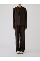 【リムアーク/RIM.ARK】のGabardine stripe PT/パンツ 人気、トレンドファッション・服の通販 founy(ファニー) ファッション Fashion レディースファッション WOMEN パンツ Pants クラシカル Classical クール Cool ストレート Straight マニッシュ Mannish NEW・新作・新着・新入荷 New Arrivals thumbnail ダークブラウン|ID: prp329100004216015 ipo3291000000029241837