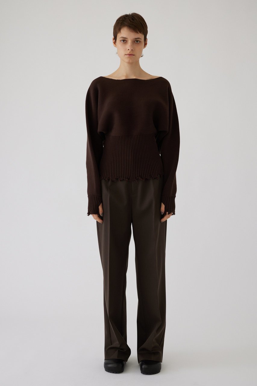 【リムアーク/RIM.ARK】のGabardine stripe PT/パンツ 人気、トレンドファッション・服の通販 founy(ファニー) 　ファッション　Fashion　レディースファッション　WOMEN　パンツ　Pants　クラシカル　Classical　クール　Cool　ストレート　Straight　マニッシュ　Mannish　other-2|ID: prp329100004216015 ipo3291000000032377138