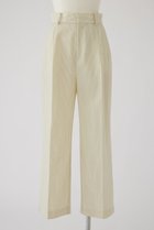 【リムアーク/RIM.ARK】のGabardine stripe PT/パンツ 人気、トレンドファッション・服の通販 founy(ファニー) ファッション Fashion レディースファッション Fashion for Women パンツ Pants & Trousers クラシカル Classical, Vintage-Inspired クール Cool, Chic ストレート Straight, Straight Cut マニッシュ Mannish, Boyish thumbnail アイボリー|ID: prp329100004216015 ipo3291000000036741782