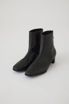 【リムアーク/RIM.ARK】の【11/6 10:00販売開始】Lowheel leather middle boots/ミドルブーツ ブラック|ID:prp329100004216019