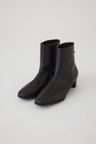 【リムアーク/RIM.ARK】のLowheel leather middle boots/ミドルブーツ ブラック|ID: prp329100004216019 ipo3291000000032375979
