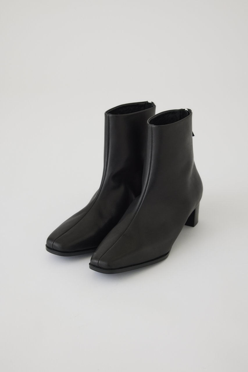 【リムアーク/RIM.ARK】のLowheel leather middle boots/ミドルブーツ インテリア・キッズ・メンズ・レディースファッション・服の通販 founy(ファウニー) 　ファッション　Fashion　レディースファッション　Fashion for Women　スタイリッシュ　Stylish, Fashionable　ベーシック　Basic, Essential　ミドル　Middle Length, Mid Height　ブラック|ID: prp329100004216019 ipo3291000000036697070