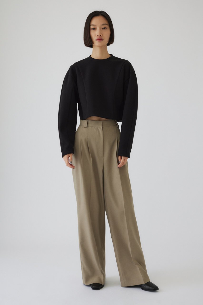 【リムアーク/RIM.ARK】のLoose slacks/スラックス/パンツ 人気、トレンドファッション・服の通販 founy(ファニー) 　ファッション　Fashion　レディースファッション　Fashion for Women　パンツ　Pants & Trousers　ストレッチ　Stretch, Stretchy Fabric　スラックス　Slacks, Dress Pants　バランス　Balance, Style Balance　ルーズ　Loose, Oversized　ループ　Loop, Loop Knit　other-5|ID: prp329100004216020 ipo3291000000032915009