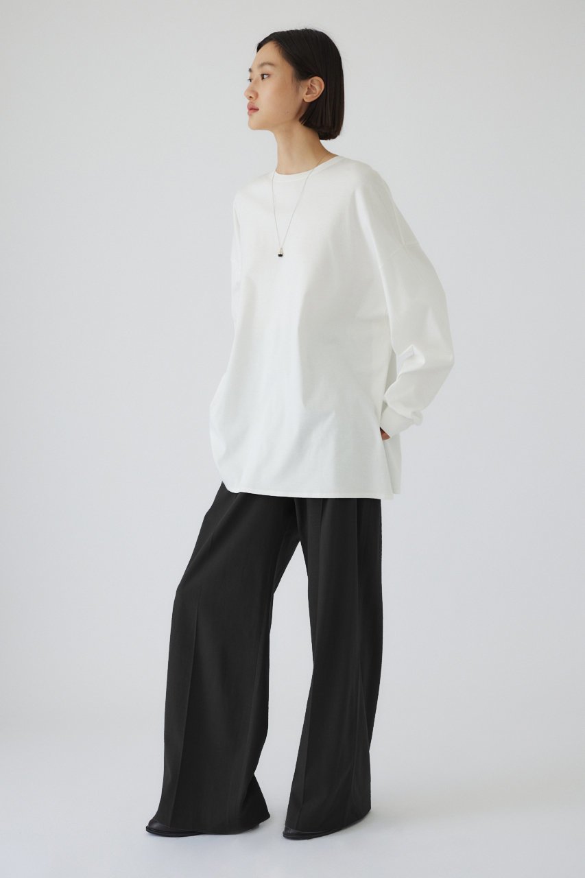 【リムアーク/RIM.ARK】のLoose slacks/スラックス/パンツ 人気、トレンドファッション・服の通販 founy(ファニー) 　ファッション　Fashion　レディースファッション　Fashion for Women　パンツ　Pants & Trousers　ストレッチ　Stretch, Stretchy Fabric　スラックス　Slacks, Dress Pants　バランス　Balance, Style Balance　ルーズ　Loose, Oversized　ループ　Loop, Loop Knit　other-7|ID: prp329100004216020 ipo3291000000035600327