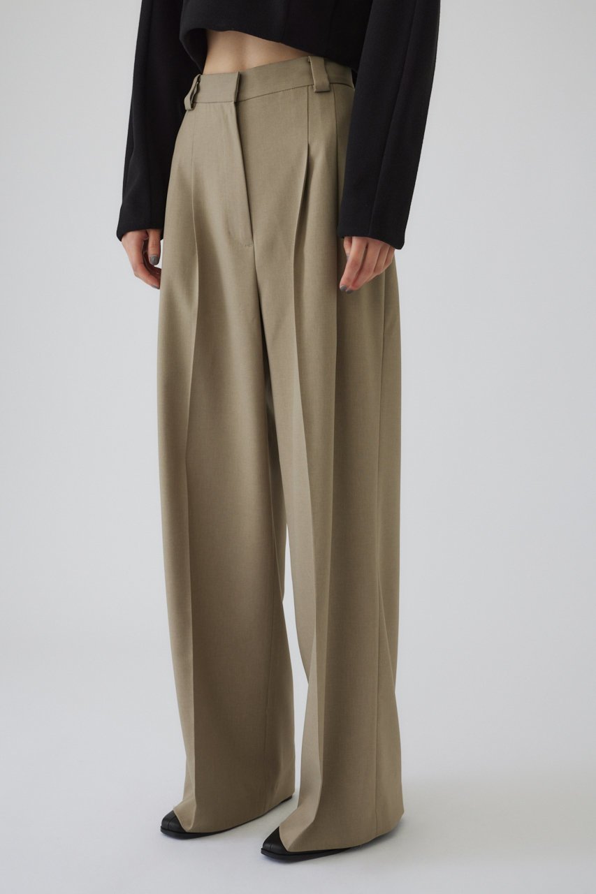 【リムアーク/RIM.ARK】のLoose slacks/スラックス/パンツ インテリア・キッズ・メンズ・レディースファッション・服の通販 founy(ファウニー) 　ファッション　Fashion　レディースファッション　Fashion for Women　パンツ　Pants & Trousers　ストレッチ　Stretch, Stretchy Fabric　スラックス　Slacks, Dress Pants　バランス　Balance, Style Balance　ルーズ　Loose, Oversized　ループ　Loop, Loop Knit　グレージュ|ID: prp329100004216020 ipo3291000000036907639