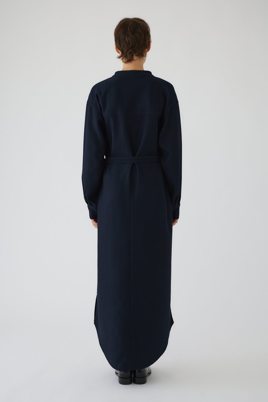 【リムアーク/RIM.ARK】のPique loose shirt OP/シャツワンピース 人気、トレンドファッション・服の通販 founy(ファニー) 　ファッション　Fashion　レディースファッション　Fashion for Women　ワンピース　Dresses　シャツワンピース / 1枚で着映えコーデ　Shirt Dresses　チュニック　Tunic Tops & Dresses　コーデュロイ　Corduroy, Cord Fabric　チュニック　Tunic, Long Top　パターン　Pattern, Design Print　フロント　Front, Front Design　ブラウジング　Blouson Silhouette, Cinched Waist　ポケット　Pocket, Pocket Detail　ルーズ　Loose, Oversized　ロング　Long, Long-Length　羽織　Haori, Light Jacket　other-5|ID: prp329100004216024 ipo3291000000032855784