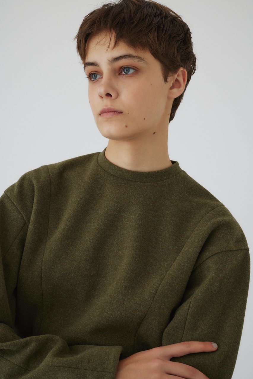 【リムアーク/RIM.ARK】のWarming jersey cropped PO/プルオーバー 人気、トレンドファッション・服の通販 founy(ファニー) 　ファッション　Fashion　レディースファッション　Fashion for Women　トップス・カットソー　Cut & Sew Tops　シャツ・ブラウス・オフィスカジュアル　Elegant Blouses & Button-Ups　レディースパーカー・カジュアルフーディー　Casual Hoodies & Sweatshirts　ロングTシャツ・Tシャツ　Longline T-Shirts & Tees　カジュアルプルオーバー・ニットトップス　Pullovers & Knit Tops / Casual Pullovers　スウェット・クルーネックトップス　Sweatshirts & Crewnecks / Relaxed Fit Sweat Tops　カットソー・ベーシックTシャツ　Cut-and-Sewn Tops / Stretch Tees & Basics　ショート　Short, Short Length　スタイリッシュ　Stylish, Fashionable　モダン　Modern, Contemporary　A/W・秋冬　Autumn/Winter　other-8|ID: prp329100004216026 ipo3291000000032841662