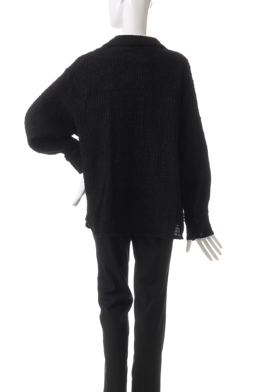 【マノフ/MANOF】のSHIRRING LACE SHIRTS シャツ/ブラウス 人気、トレンドファッション・服の通販 founy(ファニー) 　ファッション　Fashion　レディースファッション　Fashion for Women　トップス・カットソー　Cut & Sew Tops　シャツ・ブラウス・オフィスカジュアル　Elegant Blouses & Button-Ups　シャーリング　Shirring, Ruched　スリーブ　Sleeve, Long Sleeve / Short Sleeve　センター　Center, Center Line　トレンド　Trend, Trending Now　ドレープ　Drape, Draping Fabric　フロント　Front, Front Design　レース　Lace, Lace Fabric　ロング　Long, Long-Length　other-4|ID: prp329100004216029 ipo3291000000032888104