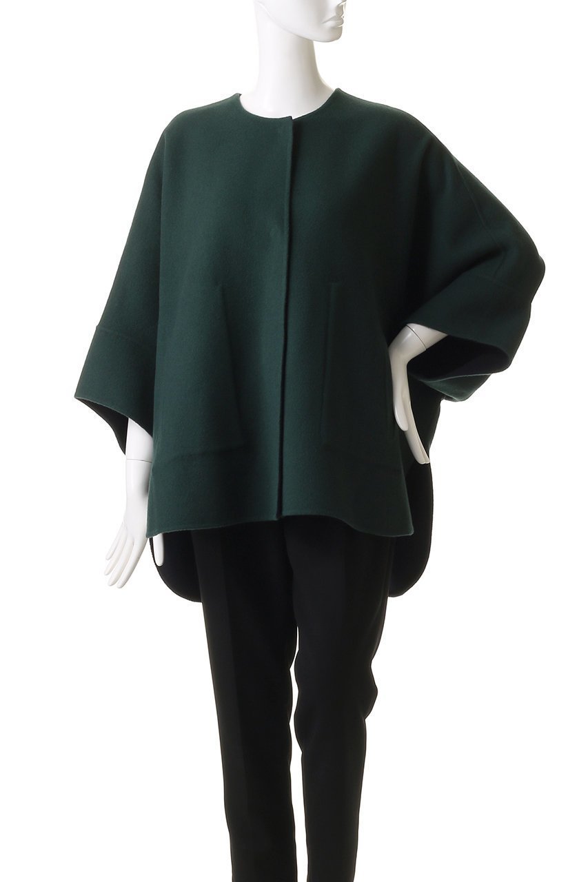 【アドーア/ADORE】のカシミヤ混2TONEリバーノーカラージャケット 人気、トレンドファッション・服の通販 founy(ファニー) 　ファッション　Fashion　レディースファッション　WOMEN　アウター　Coat Outerwear　ジャケット　Jackets　ノーカラージャケット　No Collar Leather Jackets　カシミヤ　Cashmere　ジャケット　Jacket　スリーブ　Sleeve　パッチ　Patch　ポケット　Pocket　other-2|ID: prp329100004216039 ipo3291000000031386328