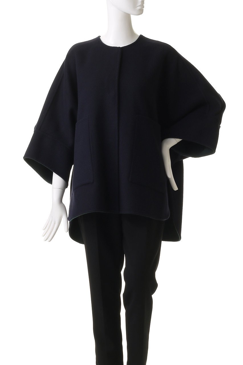 【アドーア/ADORE】のカシミヤ混2TONEリバーノーカラージャケット 人気、トレンドファッション・服の通販 founy(ファニー) 　ファッション　Fashion　レディースファッション　WOMEN　アウター　Coat Outerwear　ジャケット　Jackets　ノーカラージャケット　No Collar Leather Jackets　カシミヤ　Cashmere　ジャケット　Jacket　スリーブ　Sleeve　パッチ　Patch　ポケット　Pocket　other-7|ID: prp329100004216039 ipo3291000000031386338