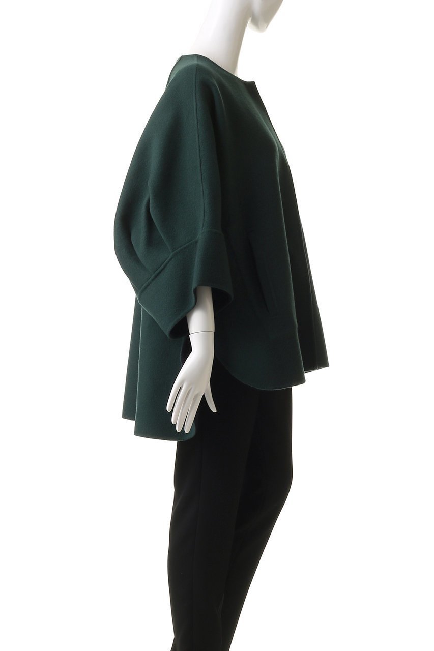 【アドーア/ADORE】のカシミヤ混2TONEリバーノーカラージャケット 人気、トレンドファッション・服の通販 founy(ファニー) 　ファッション　Fashion　レディースファッション　Fashion for Women　アウター　Coat / Outerwear Collection　レディースジャケット・軽アウター　Jackets　ノーカラージャケット / シンプル上品コーデ　Collarless Jackets　ジャケット　Jacket, Outerwear　スリーブ　Sleeve, Long Sleeve / Short Sleeve　パッチ　Patch, Appliqué　ポケット　Pocket, Pocket Detail　other-3|ID: prp329100004216039 ipo3291000000032940356