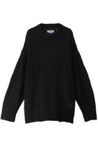 【メゾンスペシャル/MAISON SPECIAL】の【UNISEX】シアーモヘアウールニット BLK(ブラック)|ID:prp329100004216048