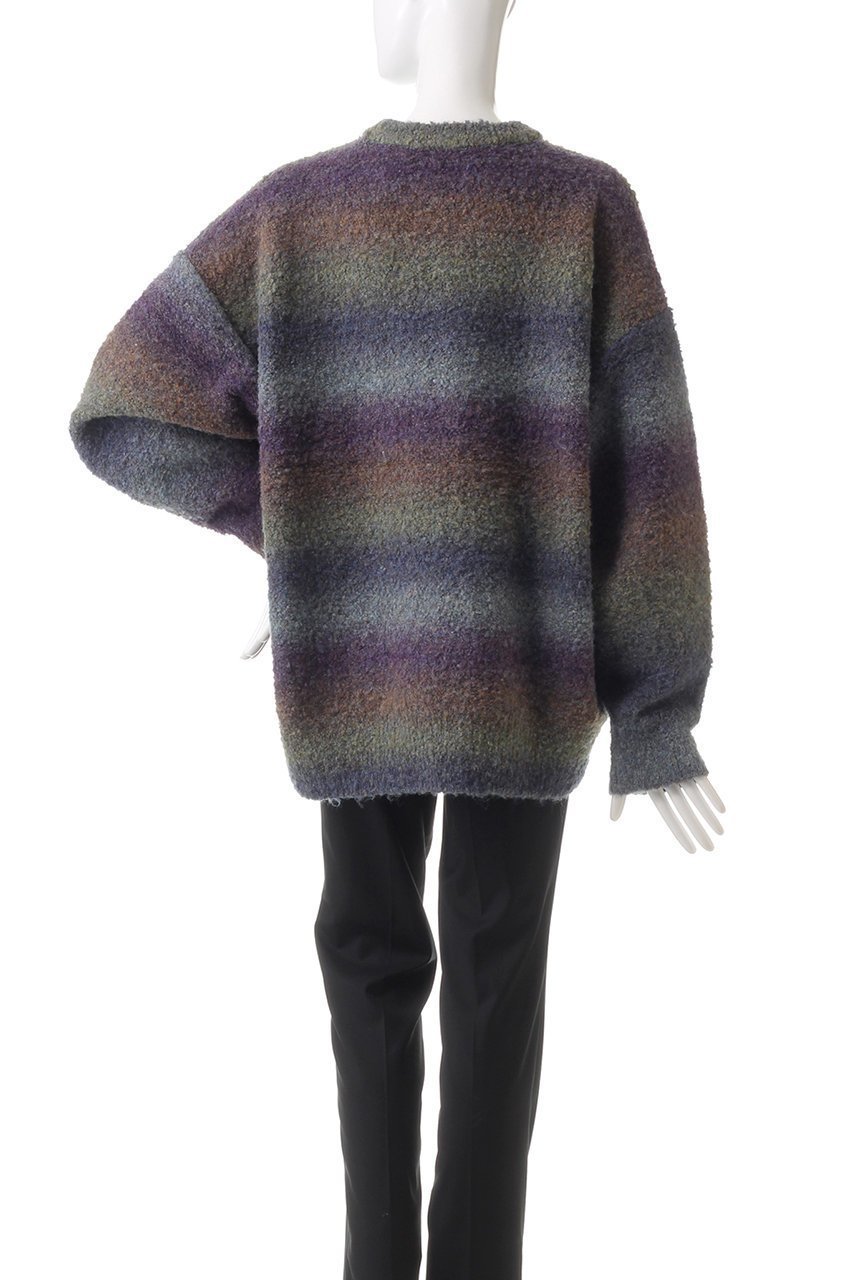 【メゾンスペシャル/MAISON SPECIAL】の【UNISEX】カスリブークレーウォッシャブルプルオーバーニット 人気、トレンドファッション・服の通販 founy(ファニー) 　ファッション　Fashion　レディースファッション　Fashion for Women　トップス・カットソー　Cut & Sew Tops　ニット　Knit Tops & Sweaters　カジュアルプルオーバー・ニットトップス　Pullovers & Knit Tops / Casual Pullovers　ユニセックス　Unisex, Genderless　グラデーション　Gradient, Ombre　バランス　Balance, Style Balance　モコモコ　Fuzzy, Fluffy　今季　This Season, Current Season　A/W・秋冬　Autumn/Winter　other-4|ID: prp329100004216050 ipo3291000000036524838