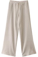 【キッドブルー/KID BLUE】の24リブニットボトム 人気、トレンドファッション・服の通販 founy(ファニー) ファッション Fashion レディースファッション Fashion for Women トップス・カットソー Cut & Sew Tops ニット Knit Tops & Sweaters ストレート Straight, Straight Cut パジャマ Pajamas, Sleepwear フレア Flare, Flared リブニット Rib Knit, Ribbed Knit リラックス Relax, Relaxed Fit ロング Long, Long-Length |ID:prp329100004216088