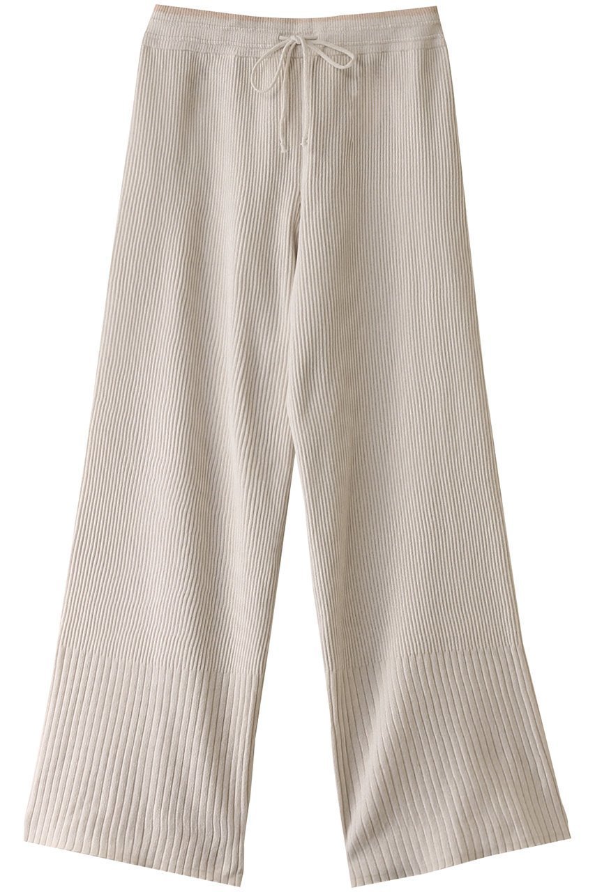 【キッドブルー/KID BLUE】の24リブニットボトム 人気、トレンドファッション・服の通販 founy(ファニー) 　ファッション　Fashion　レディースファッション　Fashion for Women　トップス・カットソー　Cut & Sew Tops　ニット　Knit Tops & Sweaters　ストレート　Straight, Straight Cut　パジャマ　Pajamas, Sleepwear　フレア　Flare, Flared　リブニット　Rib Knit, Ribbed Knit　リラックス　Relax, Relaxed Fit　ロング　Long, Long-Length　 other-1|ID: prp329100004216088 ipo3291000000032834773