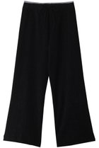 【キッドブルー/KID BLUE】の24リブニットボトム 人気、トレンドファッション・服の通販 founy(ファニー) ファッション Fashion レディースファッション Fashion for Women トップス・カットソー Cut & Sew Tops ニット Knit Tops & Sweaters ストレート Straight, Straight Cut パジャマ Pajamas, Sleepwear フレア Flare, Flared リブニット Rib Knit, Ribbed Knit リラックス Relax, Relaxed Fit ロング Long, Long-Length thumbnail ブラック|ID: prp329100004216088 ipo3291000000032834775