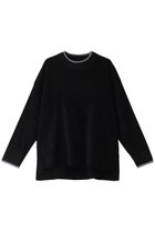 【キッドブルー/KID BLUE】の24リブニットトップ ブラック|ID: prp329100004216089 ipo3291000000032834198