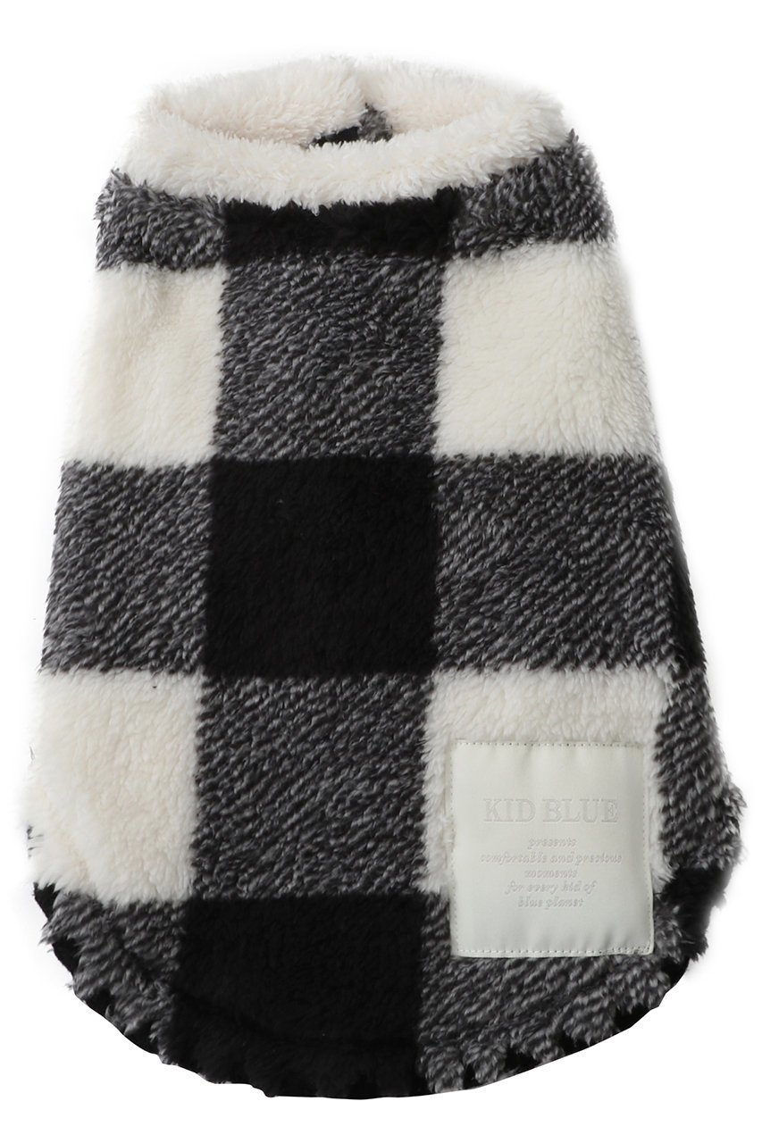 【キッドブルー/KID BLUE / GOODS】の24シャギーギンガムドッグウェア インテリア・キッズ・メンズ・レディースファッション・服の通販 founy(ファニー) 　ギンガム　Gingham, Gingham Fabric　犬　Dog　A/W・秋冬　Autumn/Winter　ホーム・キャンプ・アウトドア・お取り寄せ　Home Living / Home & Lifestyle / Camping Gear / Outdoor Camping　ペットグッズ　Pet Supplies　ブラック|ID: prp329100004216096 ipo3291000000036184868