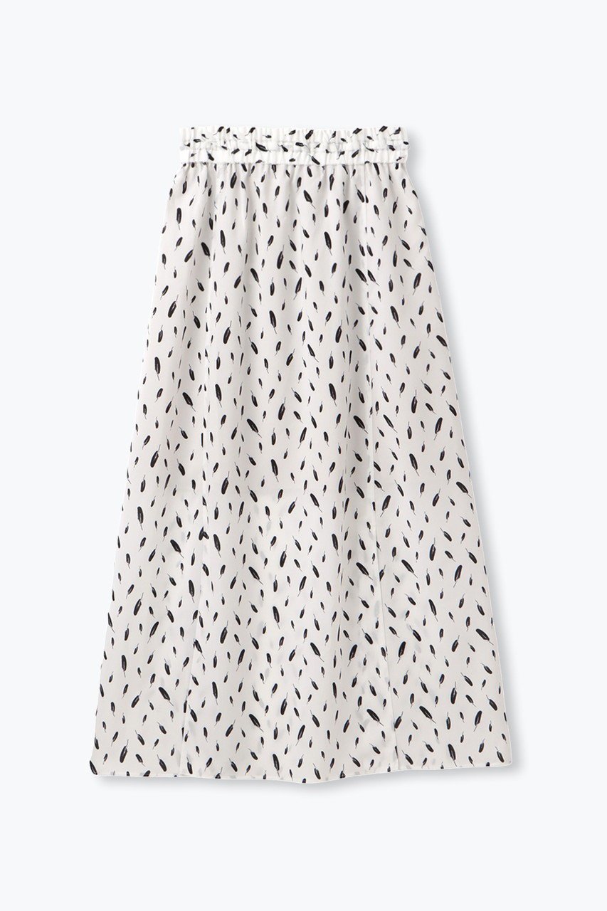 【レリル/lelill】のイージーフレアーSK 人気、トレンドファッション・服の通販 founy(ファニー) 　ファッション　Fashion　レディースファッション　Fashion for Women　スカート　Skirts　ロングスカート　Long Skirts / Maxi & Midi Skirts　スリット　Slit, Slit Detail　ビンテージ　Vintage, Retro Style　フェザー　Feather, Feather Detail　フレア　Flare, Flared　モチーフ　Motif, Design Theme　ロング　Long, Long-Length　定番　Standard, Basic Item　other-2|ID: prp329100004217336 ipo3291000000035559596