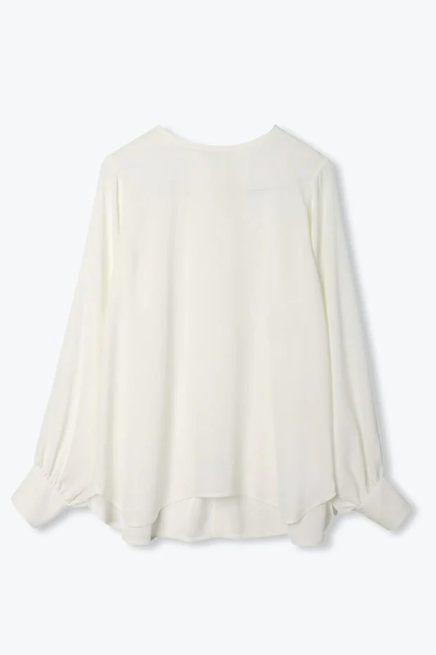 【レリル/lelill】のTHE BASIC BLOUSE 2 人気、トレンドファッション・服の通販 founy(ファニー) 　ファッション　Fashion　レディースファッション　Fashion for Women　トップス・カットソー　Cut & Sew Tops　シャツ・ブラウス・オフィスカジュアル　Elegant Blouses & Button-Ups　オケージョン　Occasion Wear　スリーブ　Sleeve, Long Sleeve / Short Sleeve　デニム　Denim, Jeans Material　ドレープ　Drape, Draping Fabric　ロング　Long, Long-Length　other-3|ID: prp329100004217339 ipo3291000000032915672