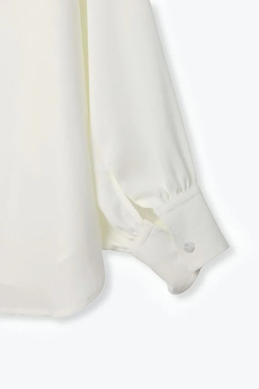 【レリル/lelill】のTHE BASIC BLOUSE 2 人気、トレンドファッション・服の通販 founy(ファニー) 　ファッション　Fashion　レディースファッション　Fashion for Women　トップス・カットソー　Cut & Sew Tops　シャツ・ブラウス・オフィスカジュアル　Elegant Blouses & Button-Ups　オケージョン　Occasion Wear　スリーブ　Sleeve, Long Sleeve / Short Sleeve　デニム　Denim, Jeans Material　ドレープ　Drape, Draping Fabric　ロング　Long, Long-Length　other-4|ID: prp329100004217339 ipo3291000000035489145