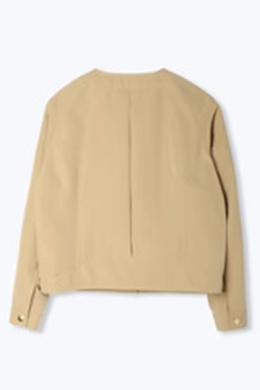 【レリル/lelill】の3LAYER BASIC BLOUSON 人気、トレンドファッション・服の通販 founy(ファニー) 　ファッション　Fashion　レディースファッション　Fashion for Women　アウター　Coat / Outerwear Collection　ブルゾンジャケット・スポーティアウター　Blouson Jackets　トップス・カットソー　Cut & Sew Tops　シャツ・ブラウス・オフィスカジュアル　Elegant Blouses & Button-Ups　コンパクト　Compact, Small Size　スリーブ　Sleeve, Long Sleeve / Short Sleeve　プリーツ　Pleats, Pleated　ロング　Long, Long-Length　other-2|ID: prp329100004217340 ipo3291000000035823765