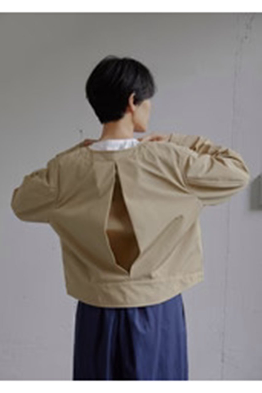 【レリル/lelill】の3LAYER BASIC BLOUSON 人気、トレンドファッション・服の通販 founy(ファニー) 　ファッション　Fashion　レディースファッション　Fashion for Women　アウター　Coat / Outerwear Collection　ブルゾンジャケット・スポーティアウター　Blouson Jackets　トップス・カットソー　Cut & Sew Tops　シャツ・ブラウス・オフィスカジュアル　Elegant Blouses & Button-Ups　コンパクト　Compact, Small Size　スリーブ　Sleeve, Long Sleeve / Short Sleeve　プリーツ　Pleats, Pleated　ロング　Long, Long-Length　other-8|ID: prp329100004217340 ipo3291000000035823771