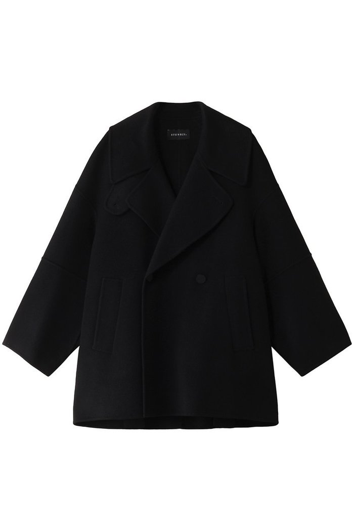 【ヒューエルミュージアム/hueLe Museum】の【STUMBLY】ビッグシルエットピージャケット インテリア・キッズ・メンズ・レディースファッション・服の通販 founy(ファニー) https://founy.com/ ファッション Fashion レディースファッション Fashion for Women アウター Coat / Outerwear Collection レディースジャケット・軽アウター Jackets シンプル Simple, Minimal ジャケット Jacket, Outerwear ビッグ Big, Oversized 人気 Popular, Best Seller 今季 This Season, Current Season |ID: prp329100004217345 ipo3291000000035961272