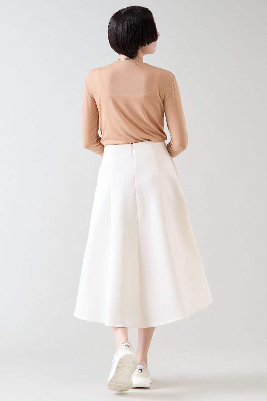 【マルティニーク/martinique】のポンチスカート(セットアップ可) 人気、トレンドファッション・服の通販 founy(ファニー) 　ファッション　Fashion　レディースファッション　Fashion for Women　セットアップ　Matching Sets　スカート・ミニ/ミディ/マキシ　Skirts / Mini, Midi & Maxi Skirts　スカート　Skirts　おすすめ　Recommended / Our Picks　セットアップ　Set-Up, Coordinated Outfit　フレア　Flare, Flared　エレガント 上品　Elegant　定番　Standard, Basic Item　other-6|ID: prp329100004217362 ipo3291000000035390791