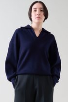 【マルティニーク/martinique】のメリノウールスキッパー ネイビー|ID: prp329100004217363 ipo3291000000032964481