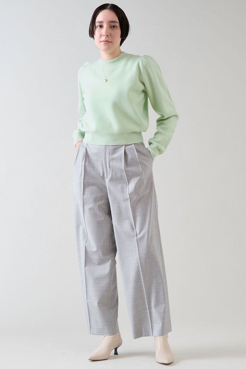 【マルティニーク/martinique】のウールミルドプルオーバー 人気、トレンドファッション・服の通販 founy(ファニー) 　ファッション　Fashion　レディースファッション　Fashion for Women　トップス・カットソー　Cut & Sew Tops　ニット　Knit Tops & Sweaters　カジュアルプルオーバー・ニットトップス　Pullovers & Knit Tops / Casual Pullovers　ギャザー　Gathered, Ruffled　other-3|ID: prp329100004217365 ipo3291000000035884828